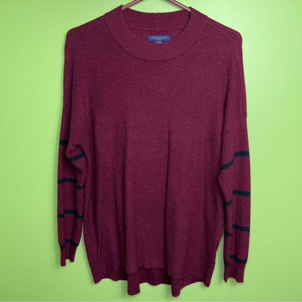 American Eagle jegging fit knit brown sweater size S